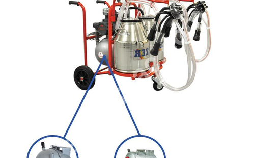 PLS-2 2 Sağım Başlıklı, 2 Güğümlü